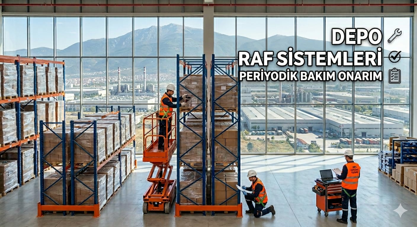Tekirdağ Cerkezköy Depo Raf Sistemleri Periyodik Bakım Hizmetleri